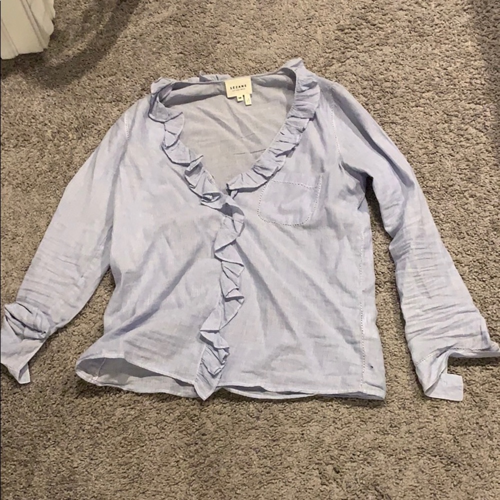 Sezane Capucine Blouse (36) - Picture 3 of 5